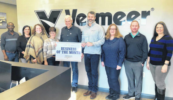 Vermeer Heartland named Business of the Month - Record Herald